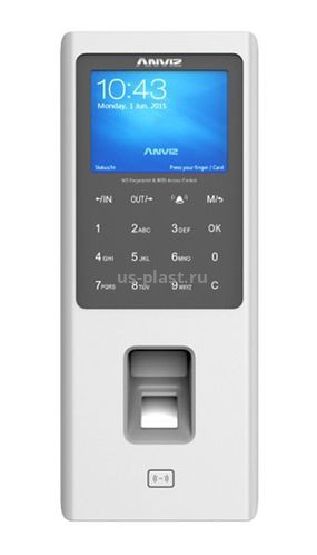 Anviz W2 Pro EM, биометрический терминал контроля доступа