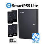 Dahua ACS-TA-2D KIT (EM) комплект СКУД на 2 двери с учетом рабочего времени по картам