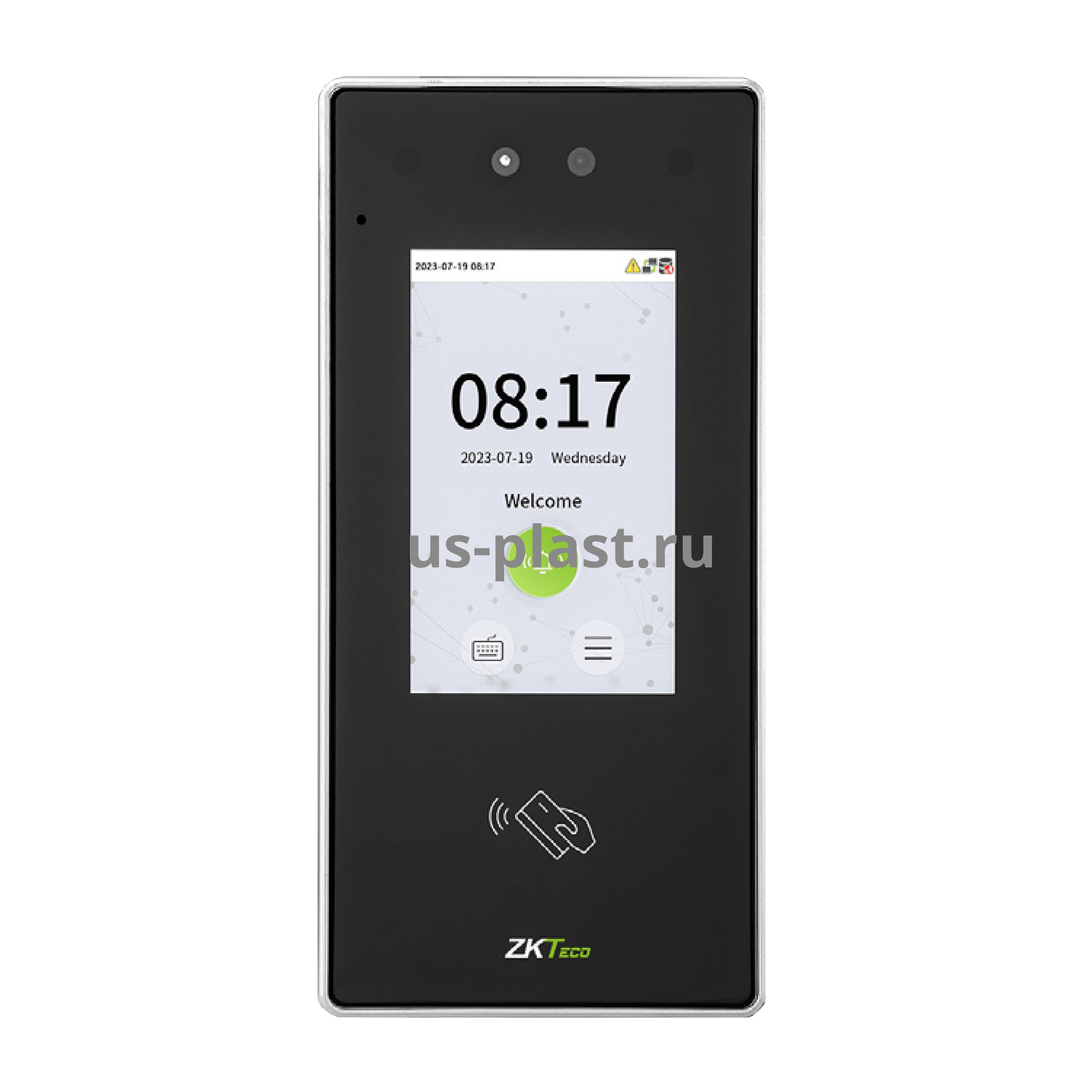 ZKTeco SpeedFace-V4L Pro-RFID [MF] [Wi-Fi] биометрический терминал доступа с распознаванием лиц и карт Mifare