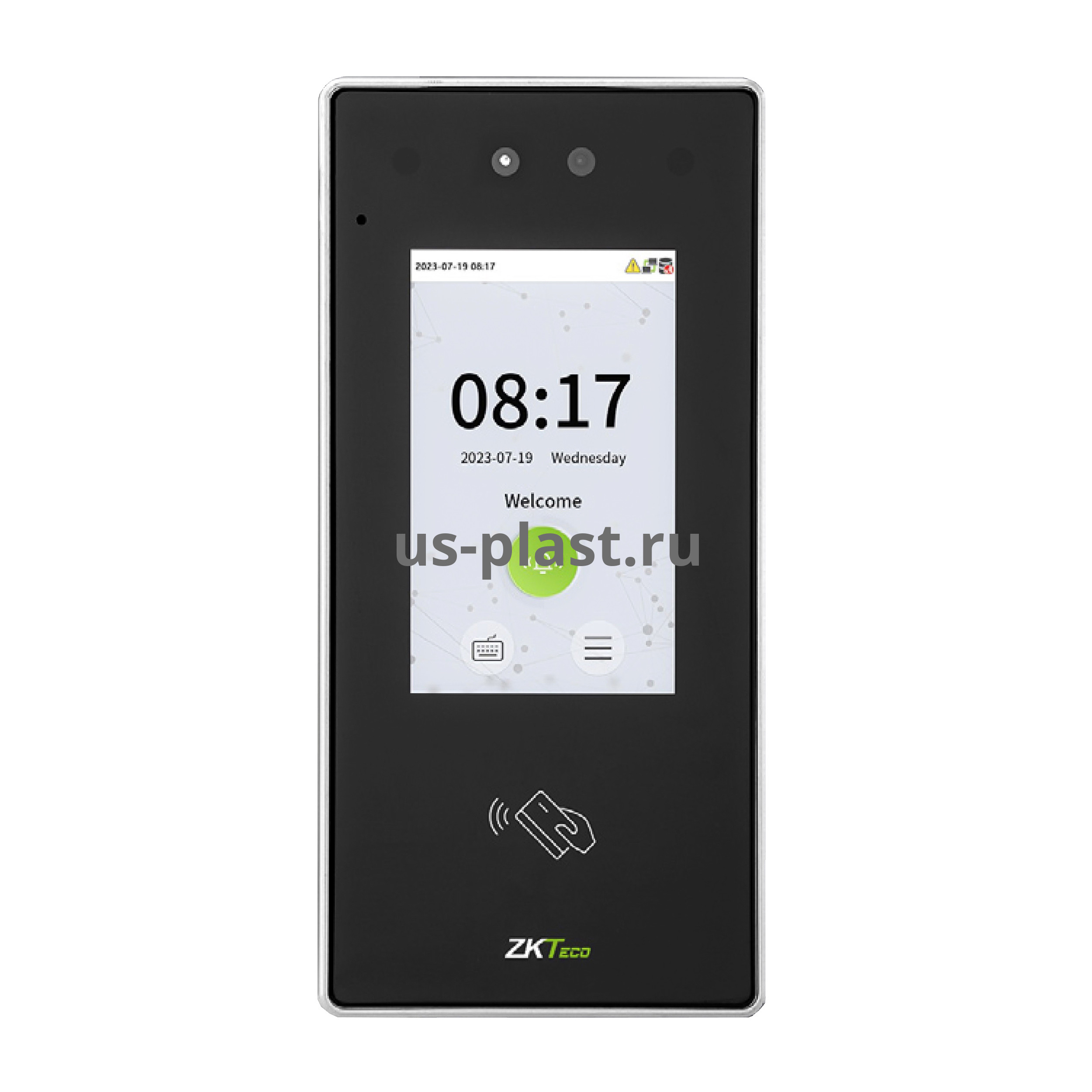 ZKTeco SpeedFace-V4L Pro-RFID [MF] [Wi-Fi] биометрический терминал доступа с распознаванием лиц и карт Mifare