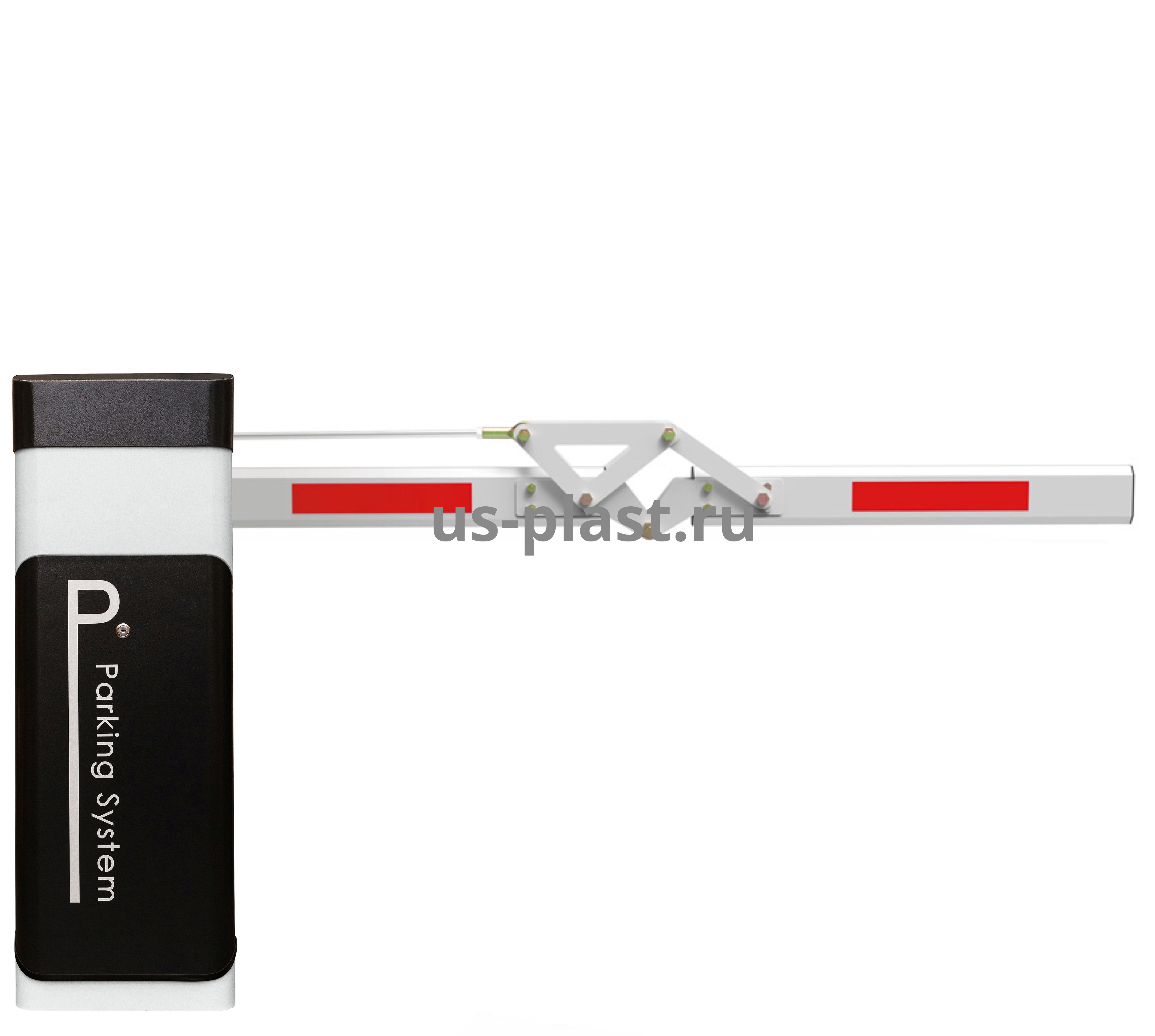 Автоматический шлагбаум DZ-132-180° (4.5m) со складной стрелой 4.5 метра. Фото N8