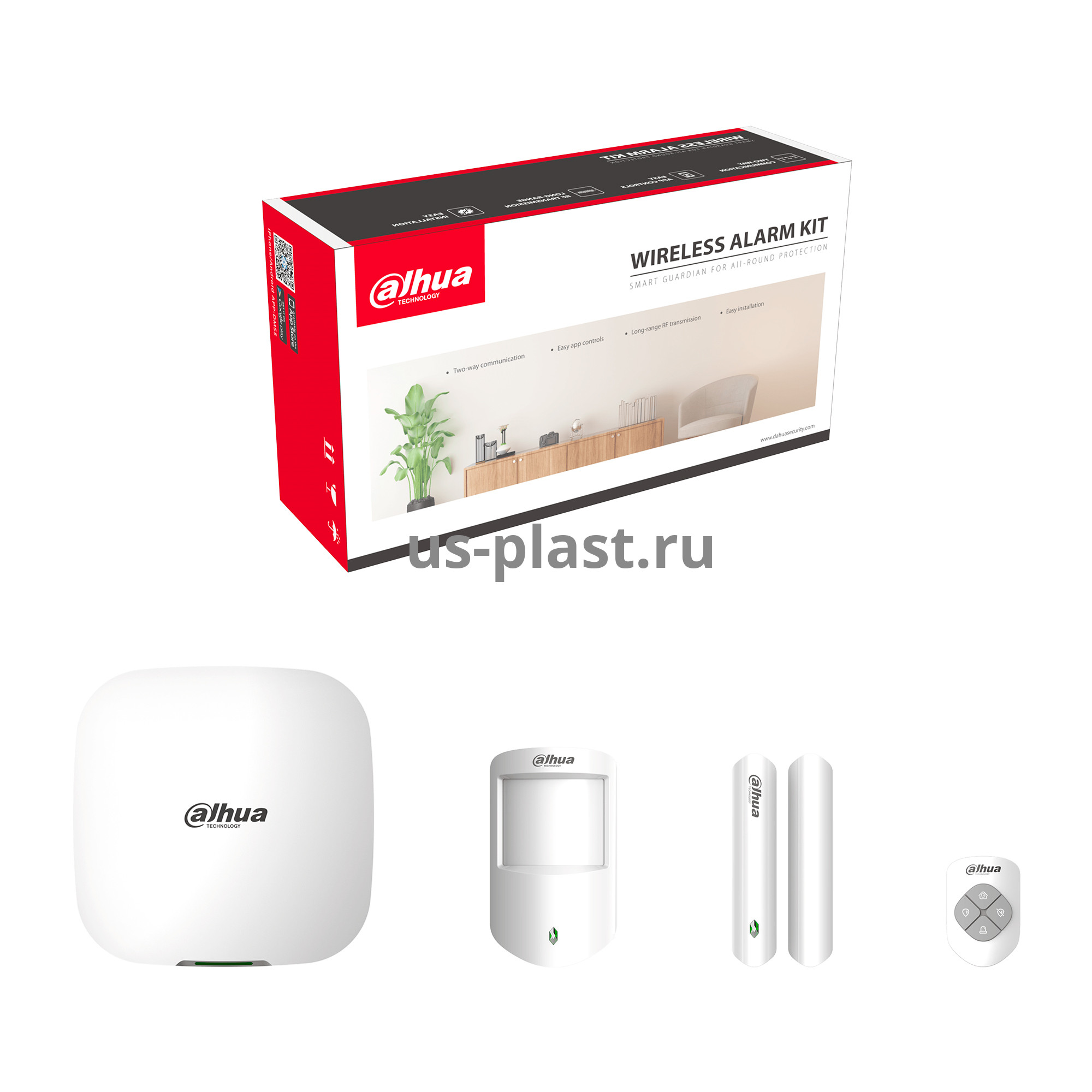 Dahua DHI-ART-ARC3000H-03-FW2(868), комплект охранной сигнализации