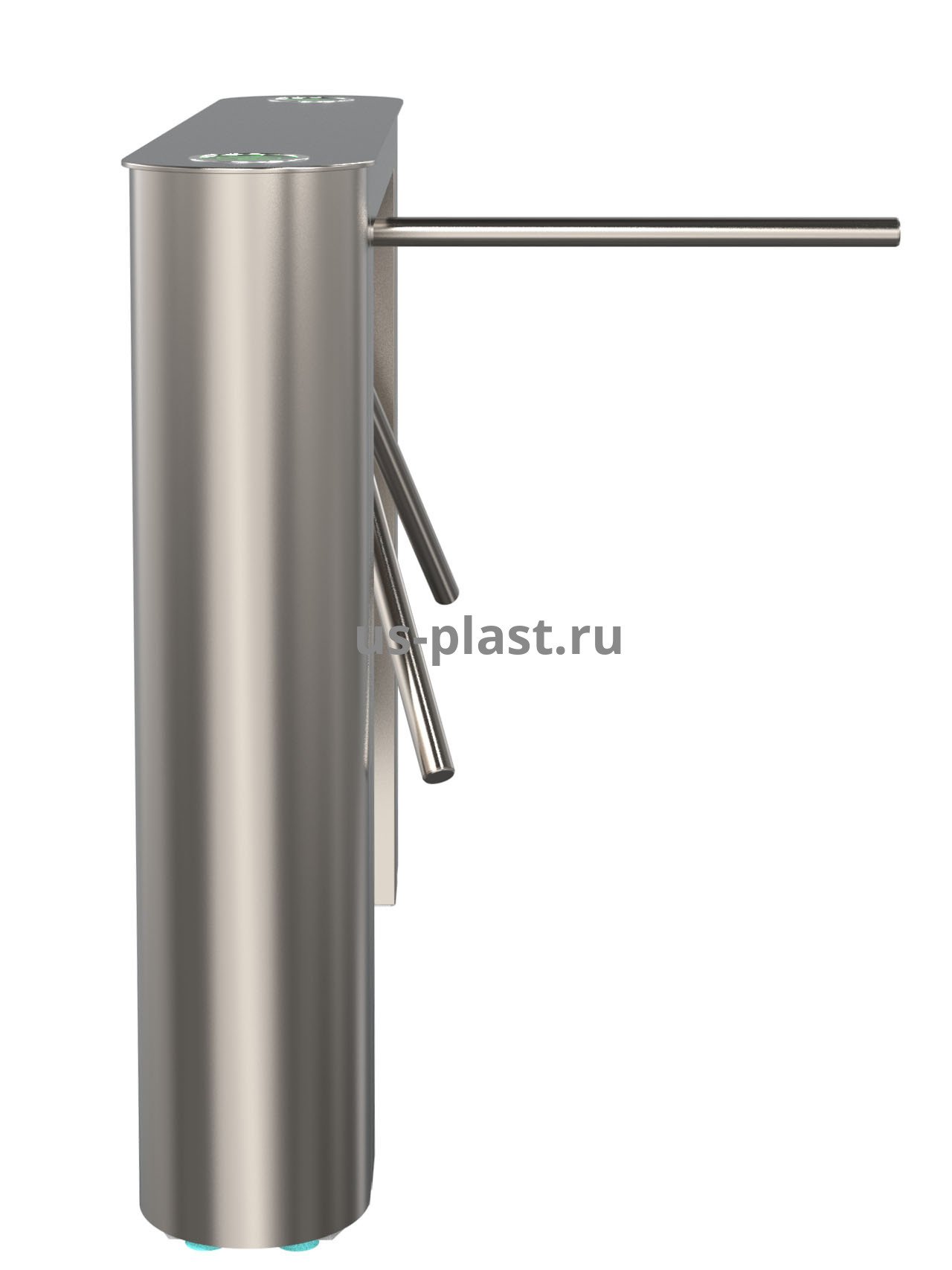 Ростов-Дон ТТ10М1/КП1пр-Н НЕРЖ (0419-02) турникет-трипод тумбовый с картоприемником (без штанг). Фото N2 в Санкт-Петербурге