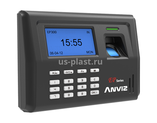 Anviz EP300, биометрический терминал учета рабочего времени. Фото N2