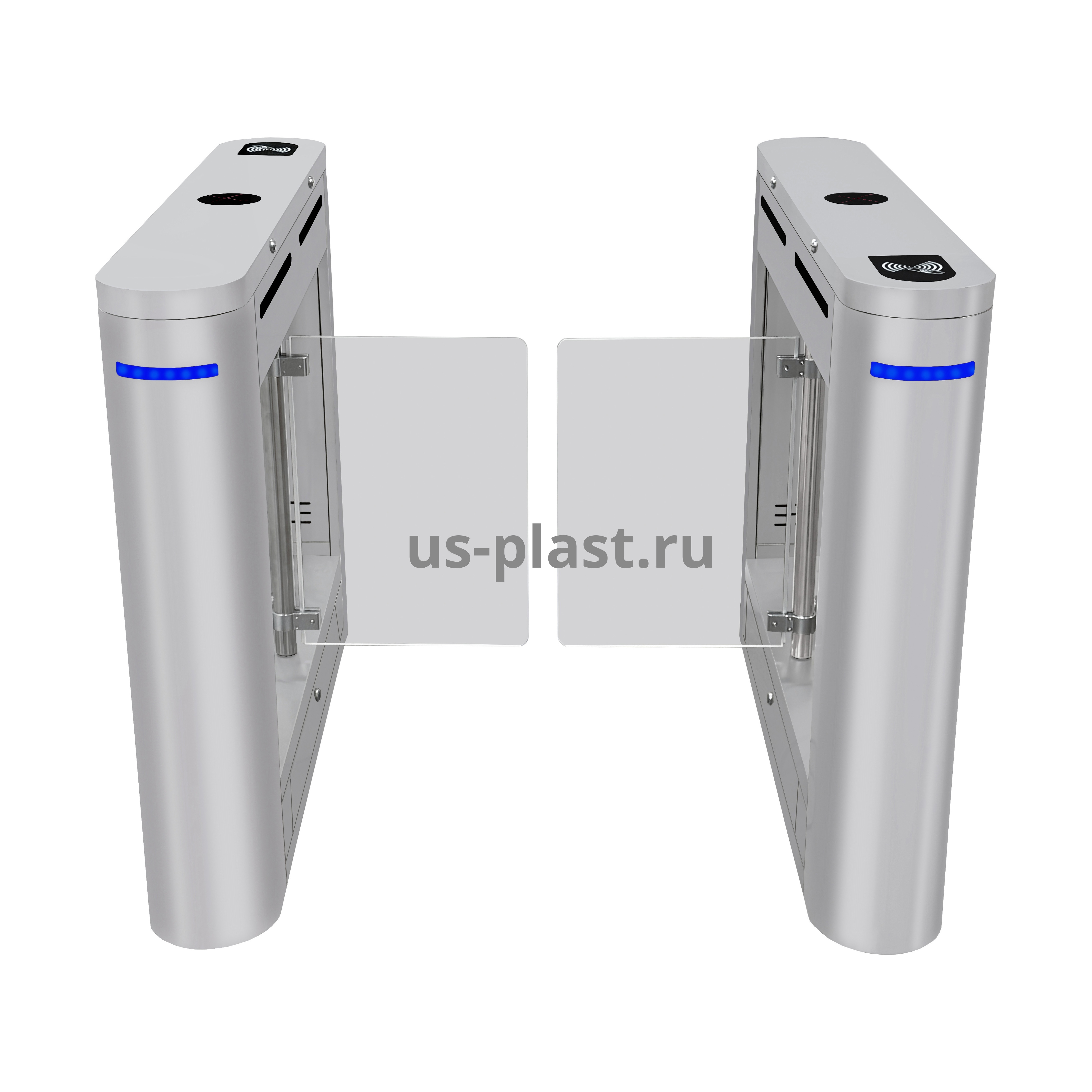 Распашной турникет Karsun JS-XBZ002 (800 мм) два боковых модуля. Фото N3