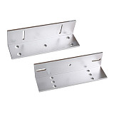 ZB-800 (Silver) крепление Z-образное для электромагнитного замка