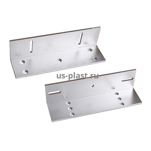 ZB-800 (Silver) крепление Z-образное для электромагнитного замка