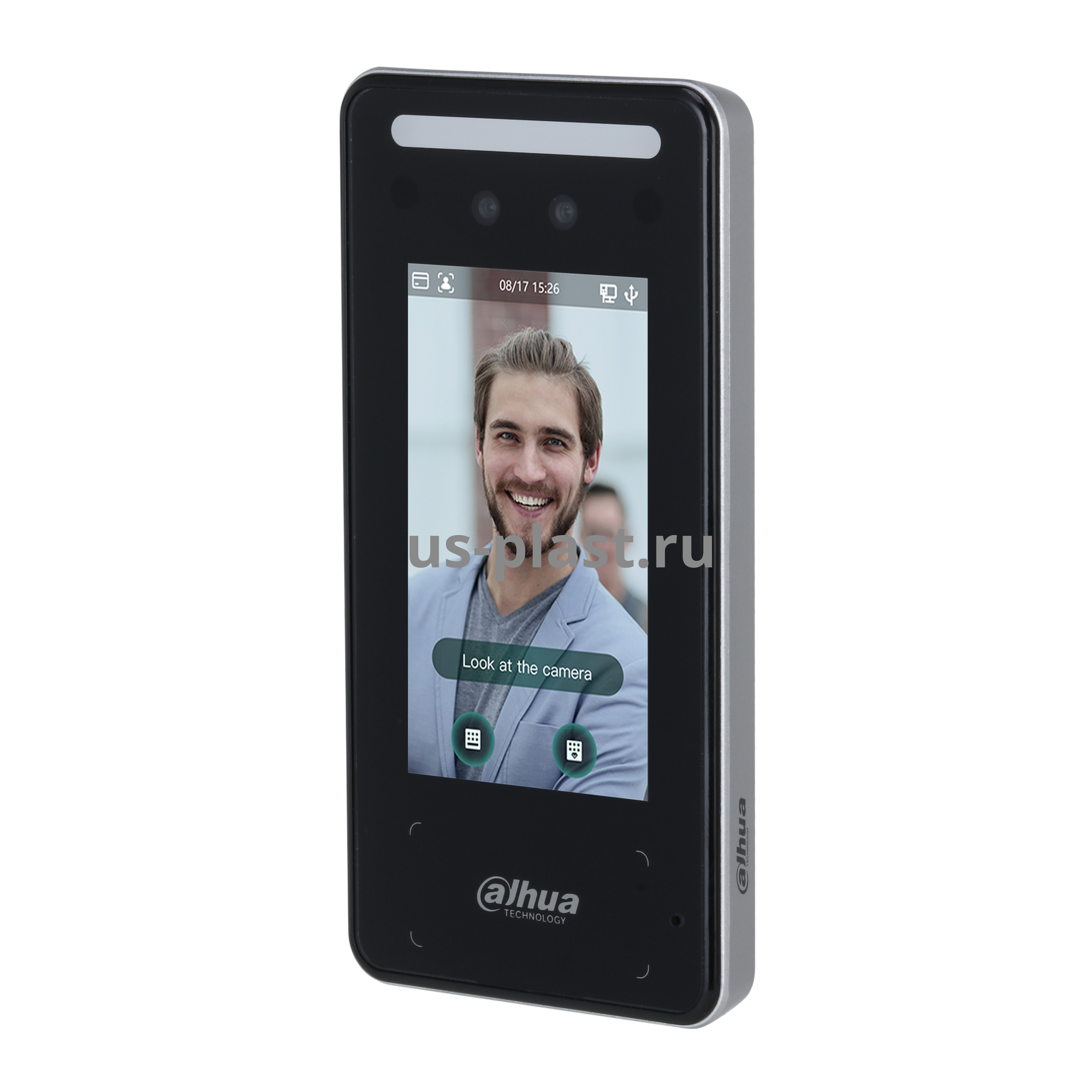 Dahua DHI-ASI6213J-MW-V1 [Wi-Fi] IP65, биометрический терминал распознавания лиц и карт Mifare. Фото N2