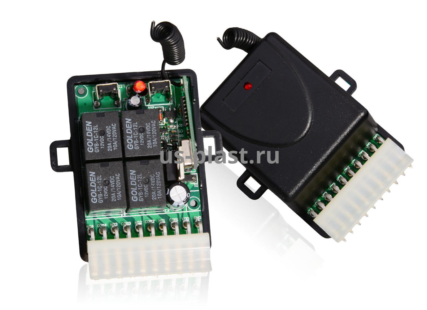 YET404PC-V4.0 (433 МГц) 4-х канальный радиоприемник для систем контроля доступа. Фото N4