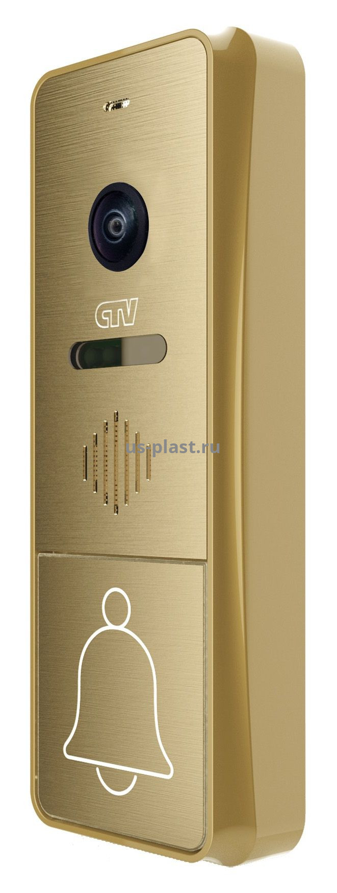 CTV-D4004FHD (золото), вызывная панель видеодомофона