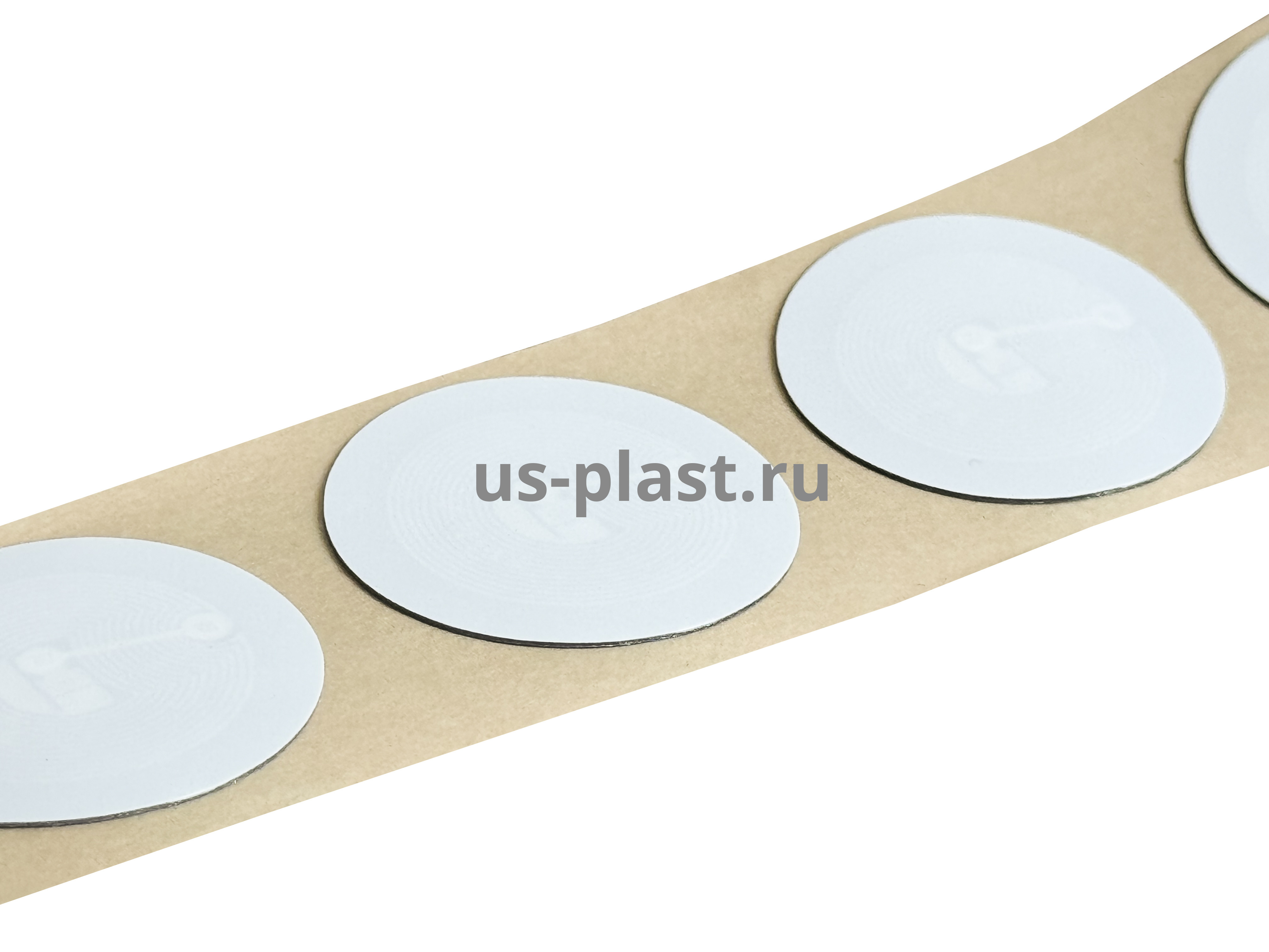 RFID метка-наклейка MIFARE 1K (Anti-Metal Paper TAG) самоклеящаяся бумажная этикетка