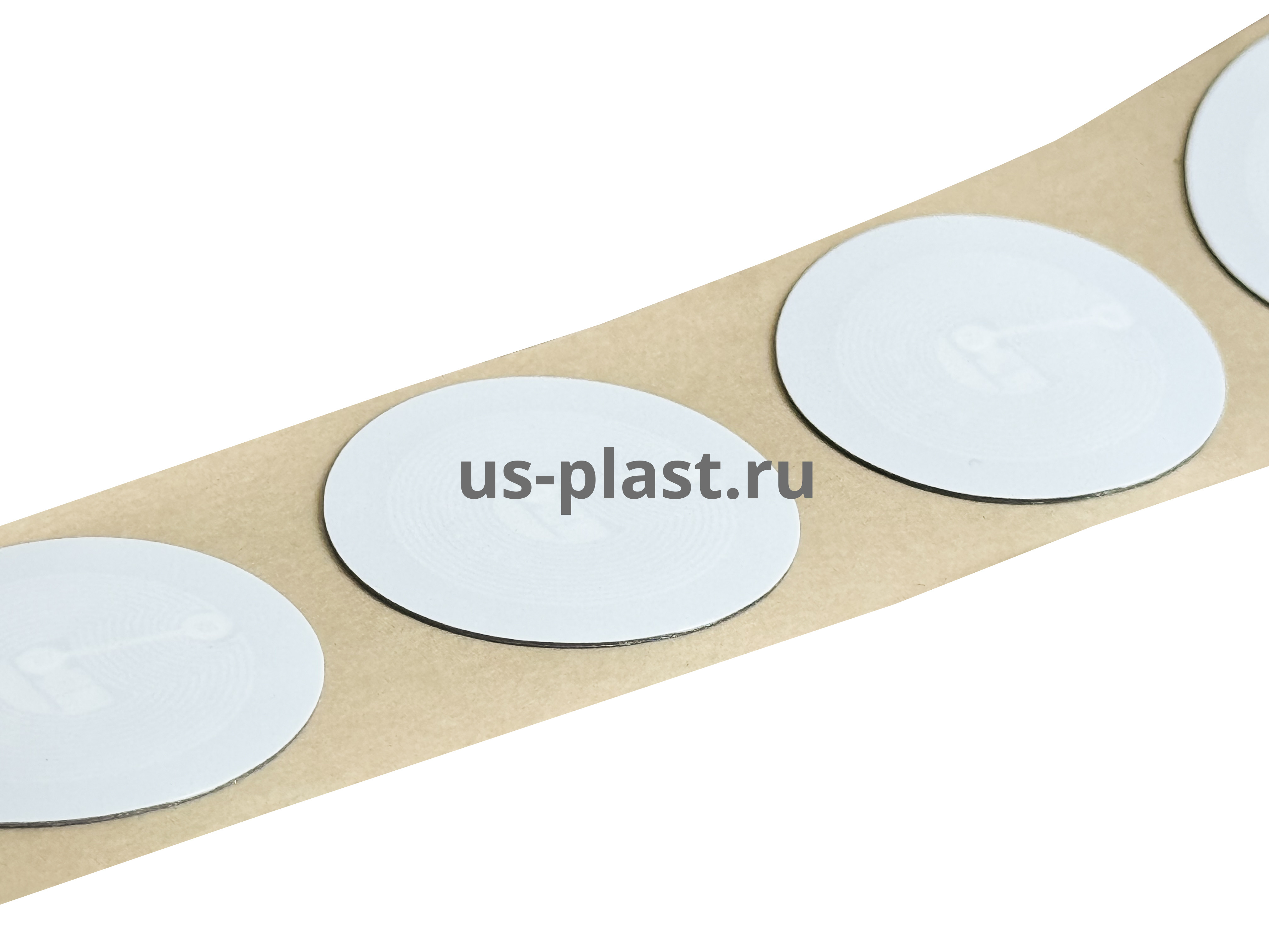 RFID метка-наклейка MIFARE 1K (Anti-Metal Paper TAG) самоклеящаяся бумажная этикетка