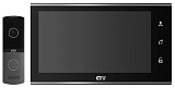 CTV-DP2702MD (черный), комплект видеодомофона