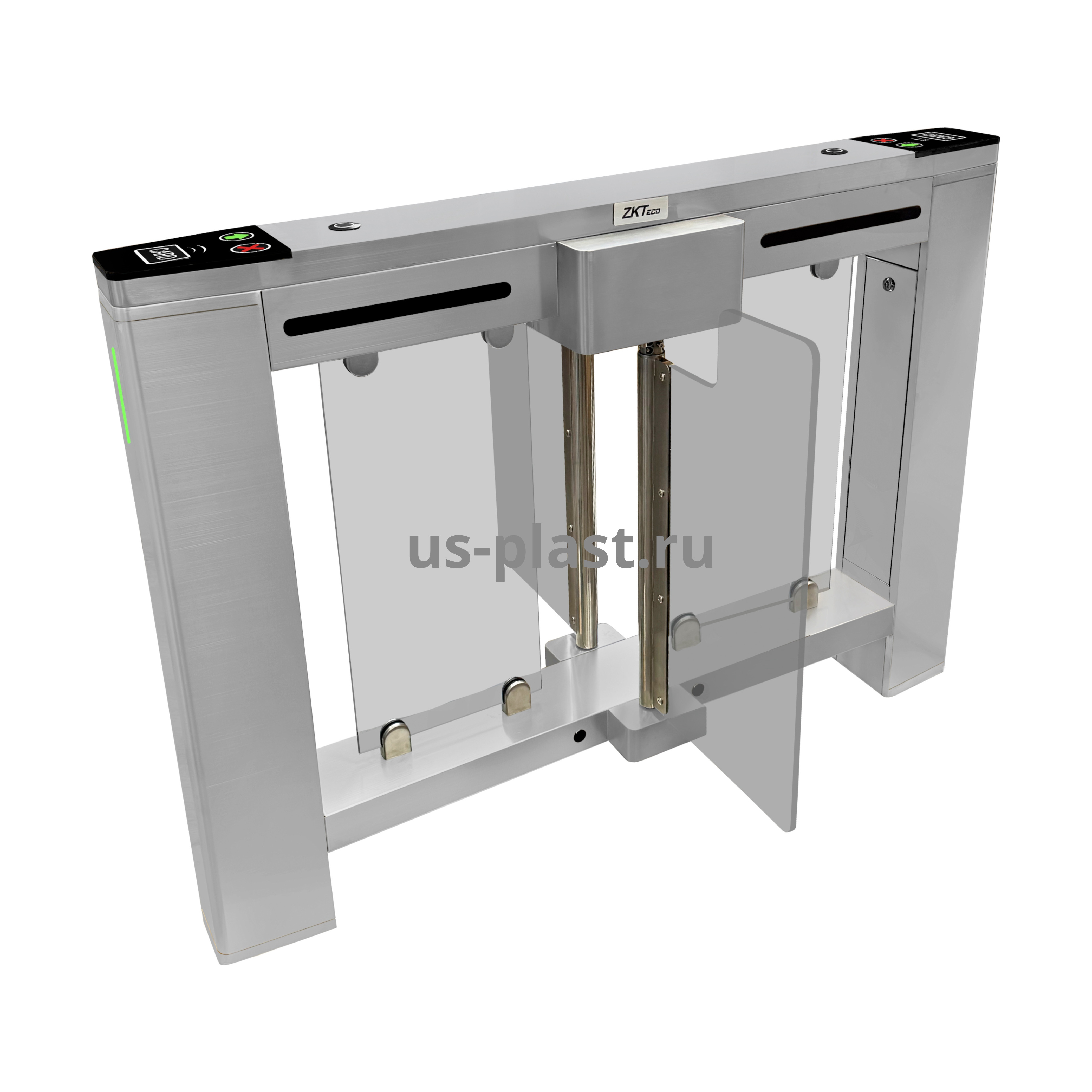 ZKTeco SBTL520 (900 мм) скоростной турникет с распашными створками, центральный модуль. Фото N4