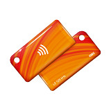 RFID-брелок ISBC ATA5577 "Волна; Оранжевый" арт. 121-22367