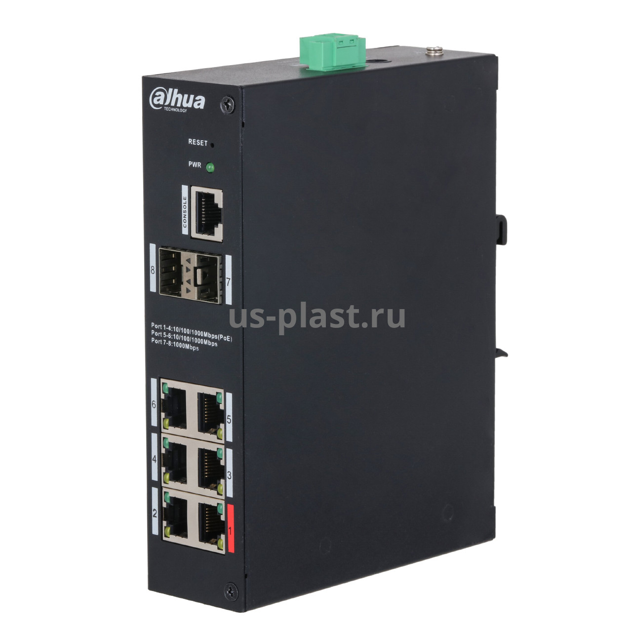 Dahua DH-HS4208-4GT-90, 8-портовый управляемый коммутатор с PoE