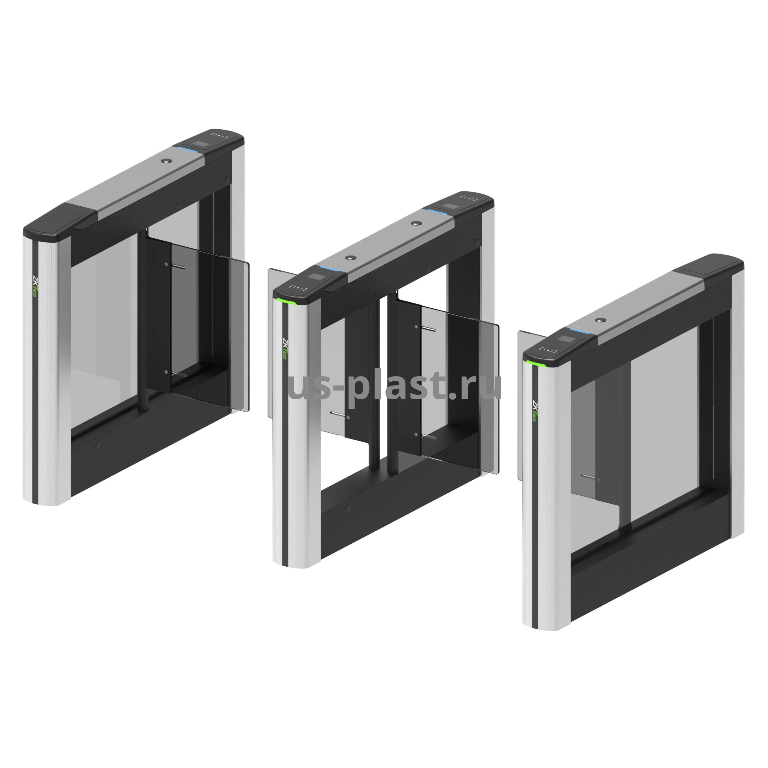 ZKTeco Saturn-S1200 Plus (900 мм) скоростной турникет с распашными створками, центральный модуль. Фото N4