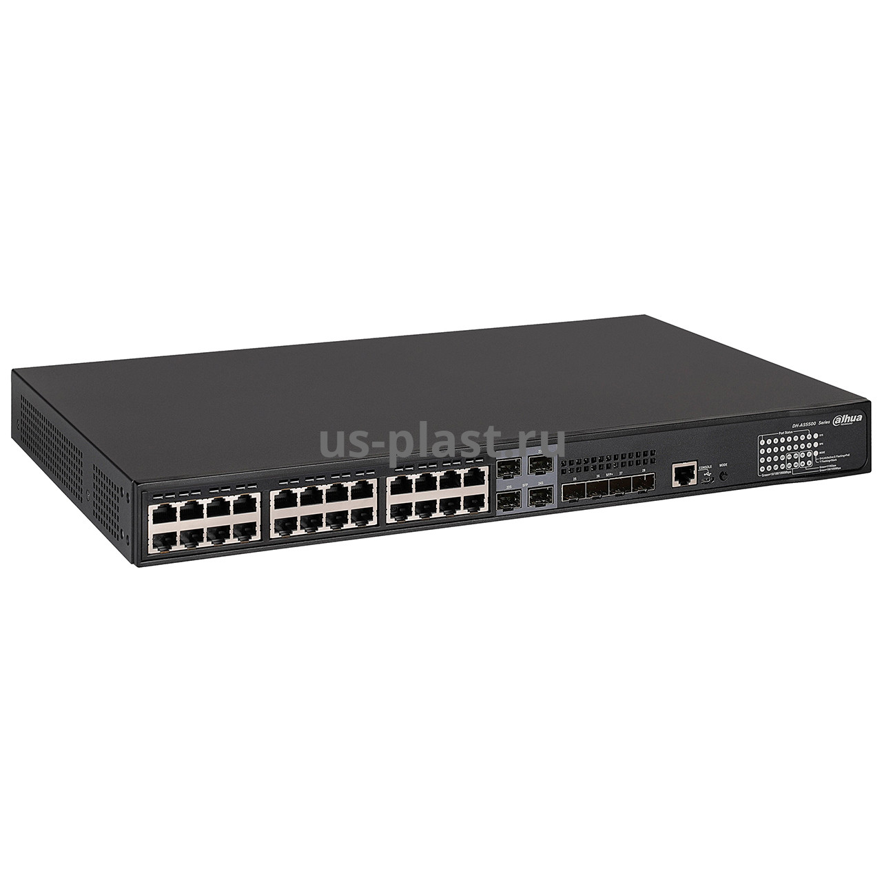 Dahua DH-AS5500-24GT4XF-370, 28-портовый управляемый коммутатор c PoE. Фото N4