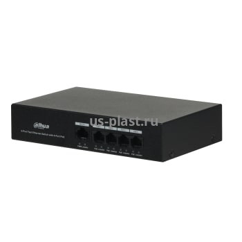 Dahua DH-PFS3005-4ET-36, неуправляемый коммутатор с РоЕ