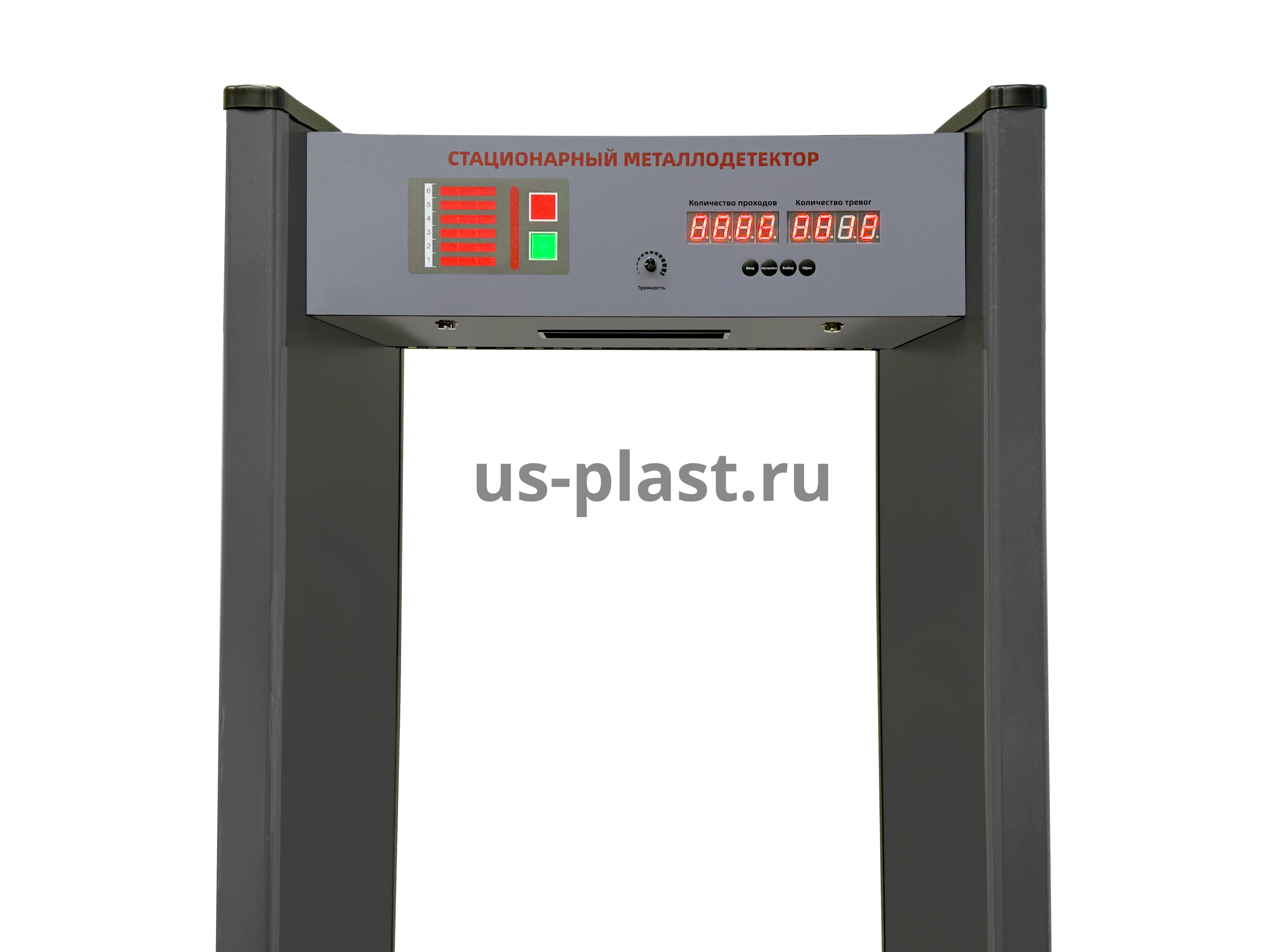 Арочный стационарный металлодетектор JT-100 (700 мм) 6 зон детекции. Фото N4