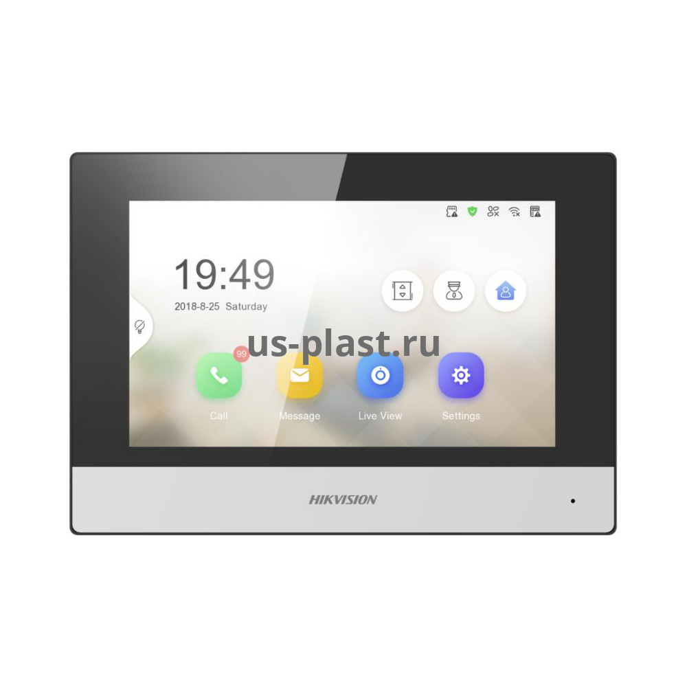 Hikvision DS-KH6320-WTE2(B), IP-видеодомофон c Wi-Fi