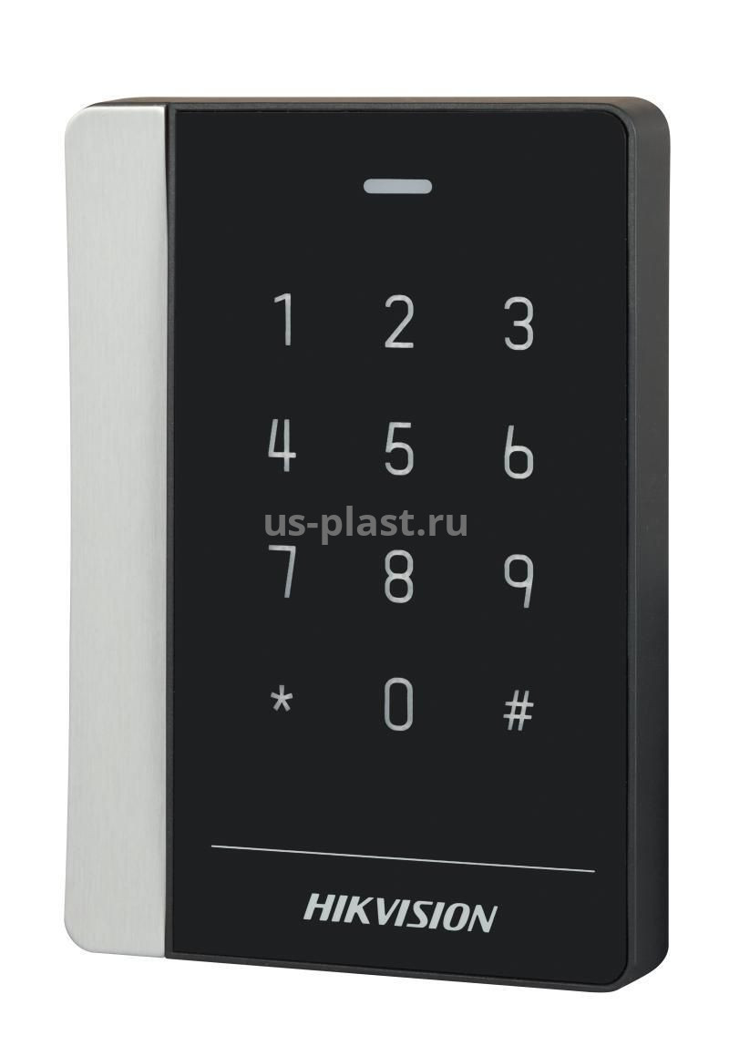 Hikvision DS-K1102AMK, считыватель карт Mifare с сенсорной клавиатурой