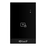 BAS IP CR-02BD BLACK, сетевой считыватель карт