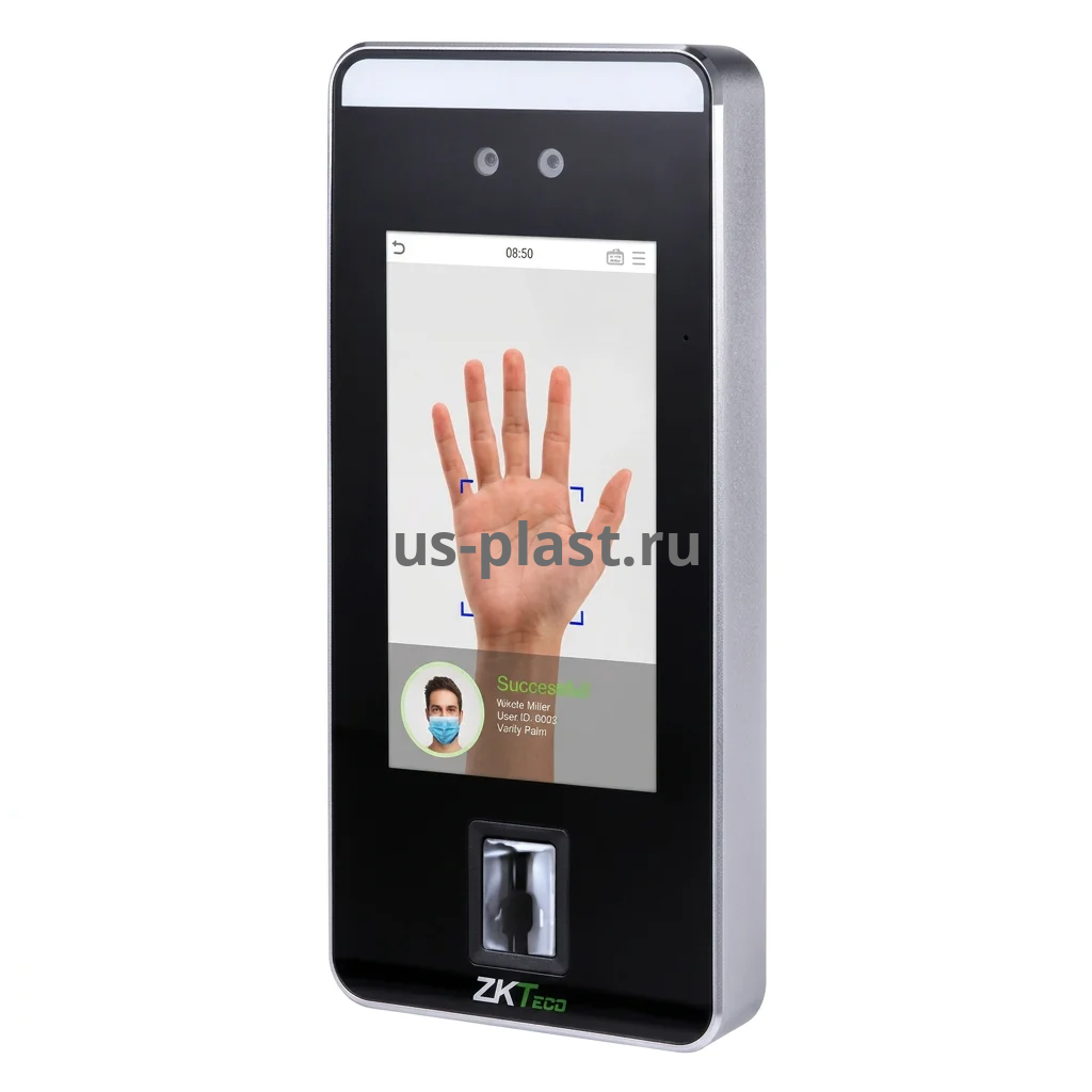 ZKTeco SpeedFace-V5L [EM] [Wi-Fi] [PALM] терминал распознавания лиц, ладони, отпечатков пальцев и карт доступа