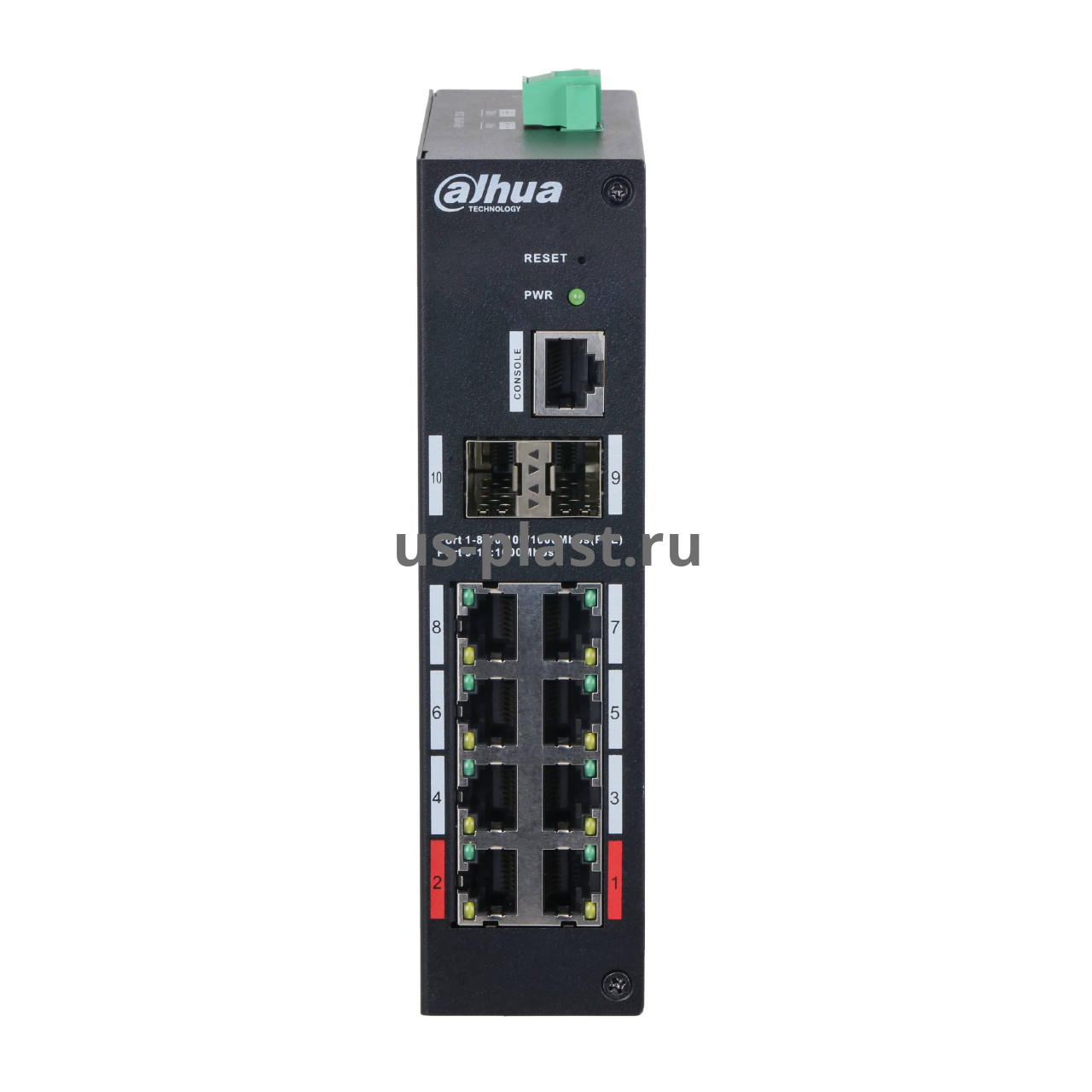 Dahua DH-HS4210-8GT-110, 10-портовый управляемый коммутатор с PoE. Фото N2