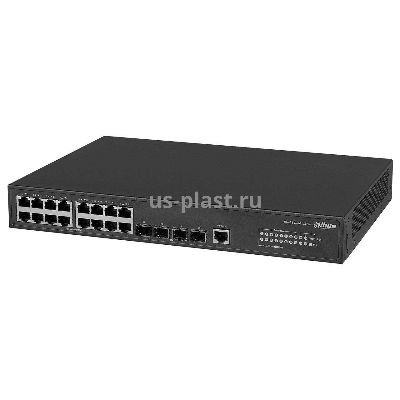 Dahua DH-AS4300-16GT4GF, 16-портовый управляемый коммутатор без PoE в Санкт-Петербурге