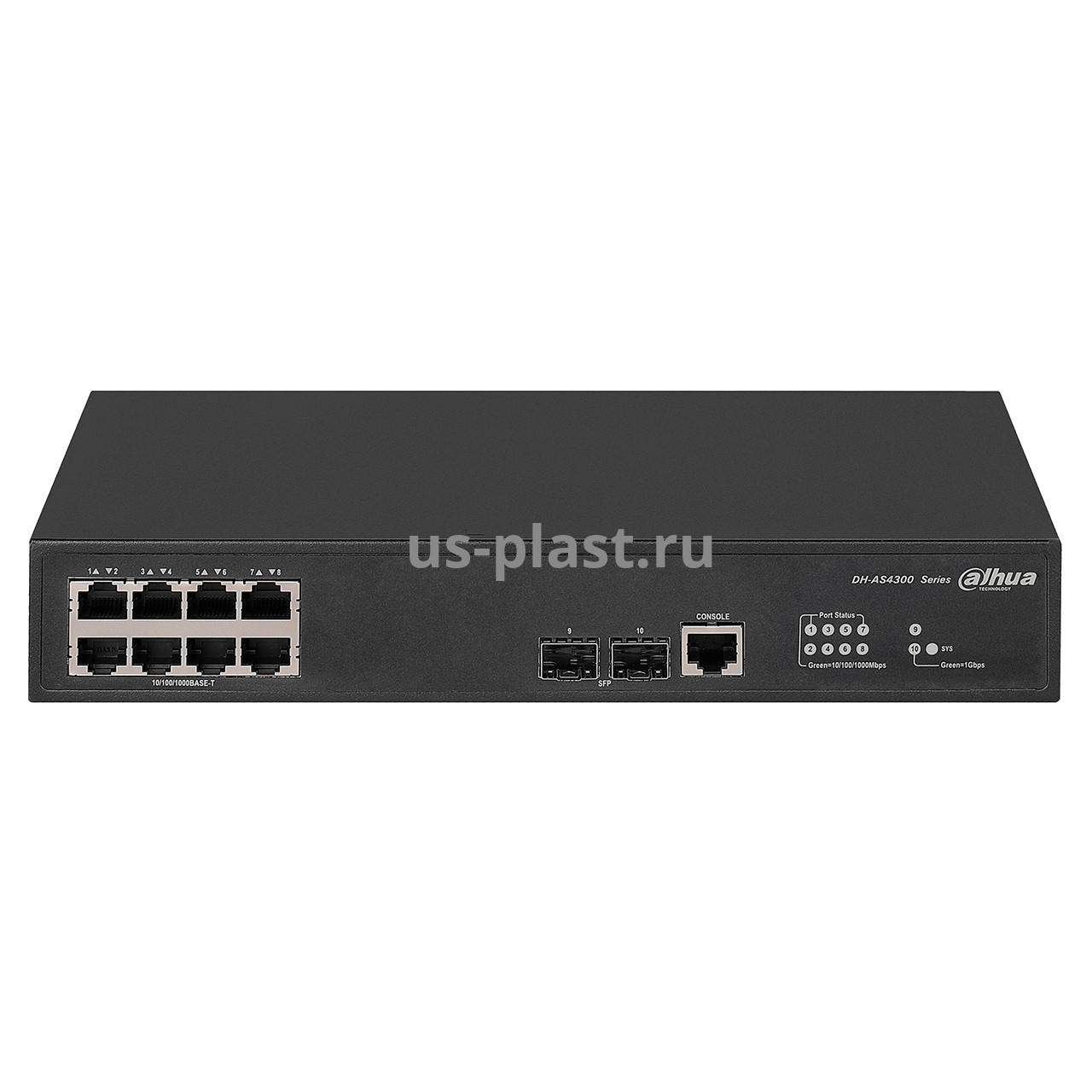 Dahua DH-AS4300-8GT2GF, 8-портовый управляемый коммутатор без PoE. Фото N2 в Санкт-Петербурге
