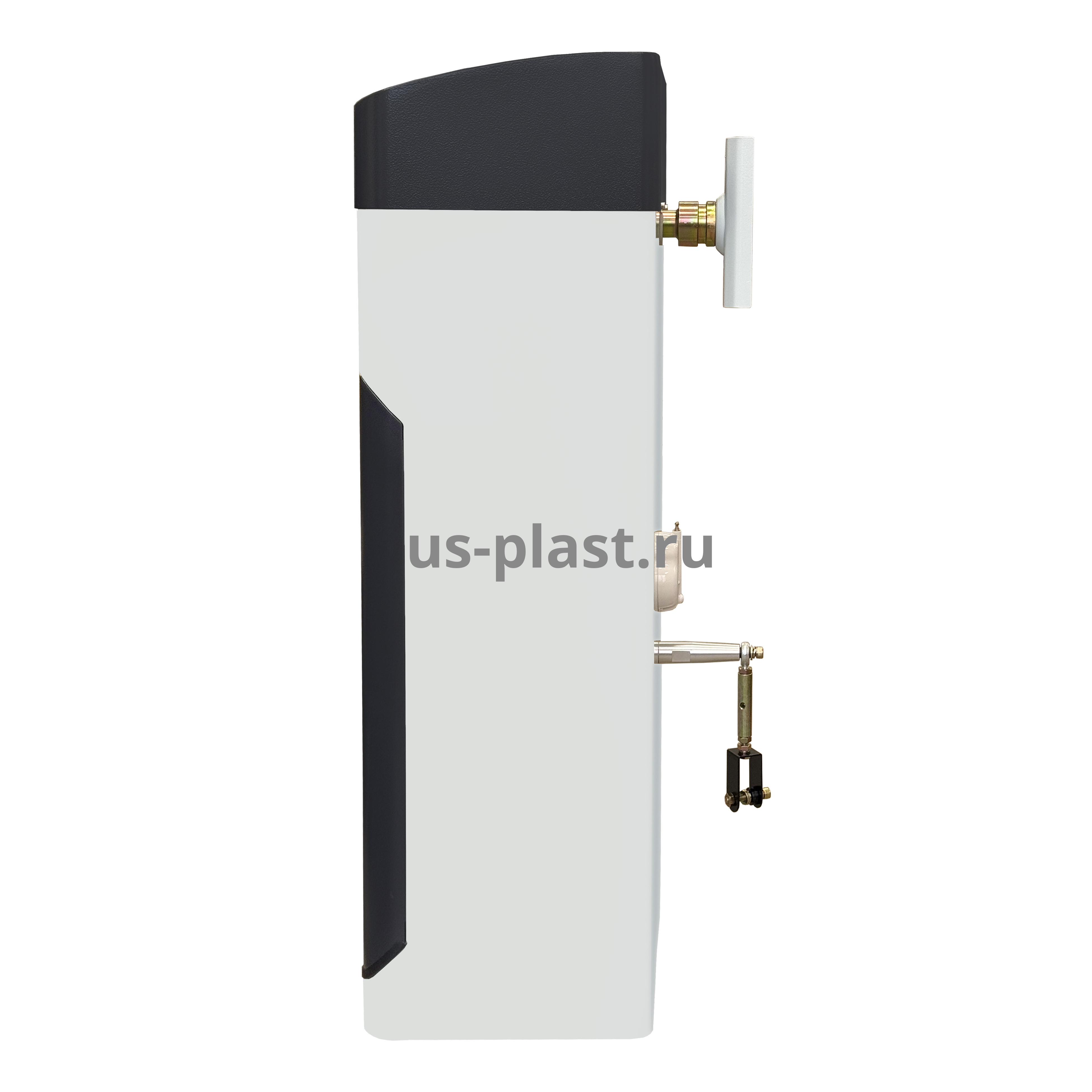 Автоматический шлагбаум DZ-132-TF (4.5M) BATTERY с прямой стрелой с защитной шторкой. Фото N5