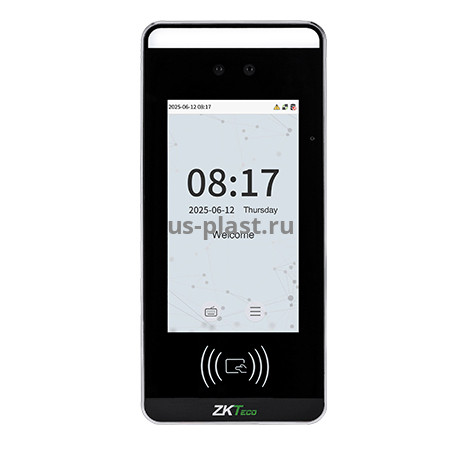 ZKTeco SpeedFace-V5L-RFID [EM/MF] [PALM] терминал распознавания лиц, ладоней и карт доступа