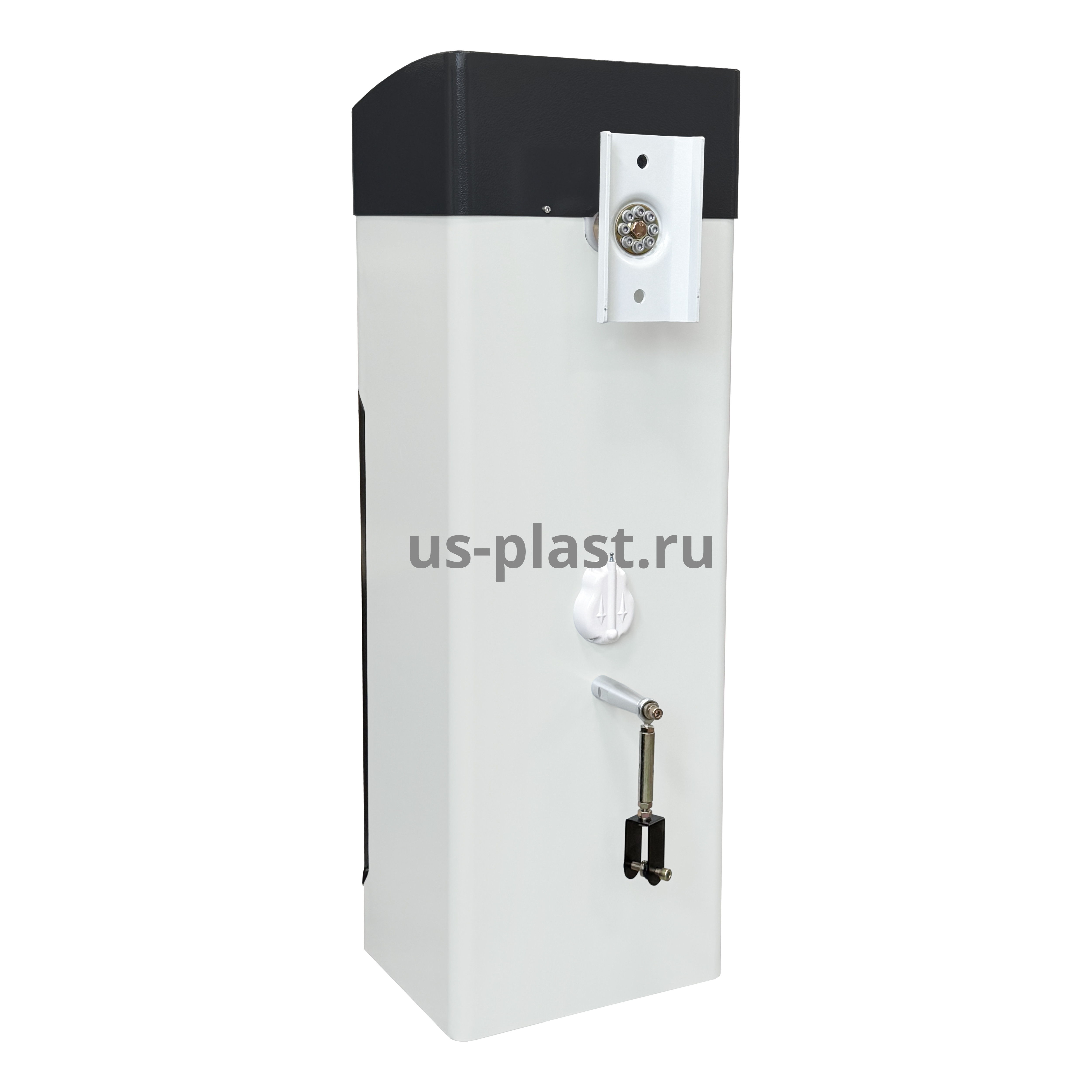 Автоматический шлагбаум DZ-132-TF (4.5M) BATTERY с прямой стрелой с защитной шторкой. Фото N3