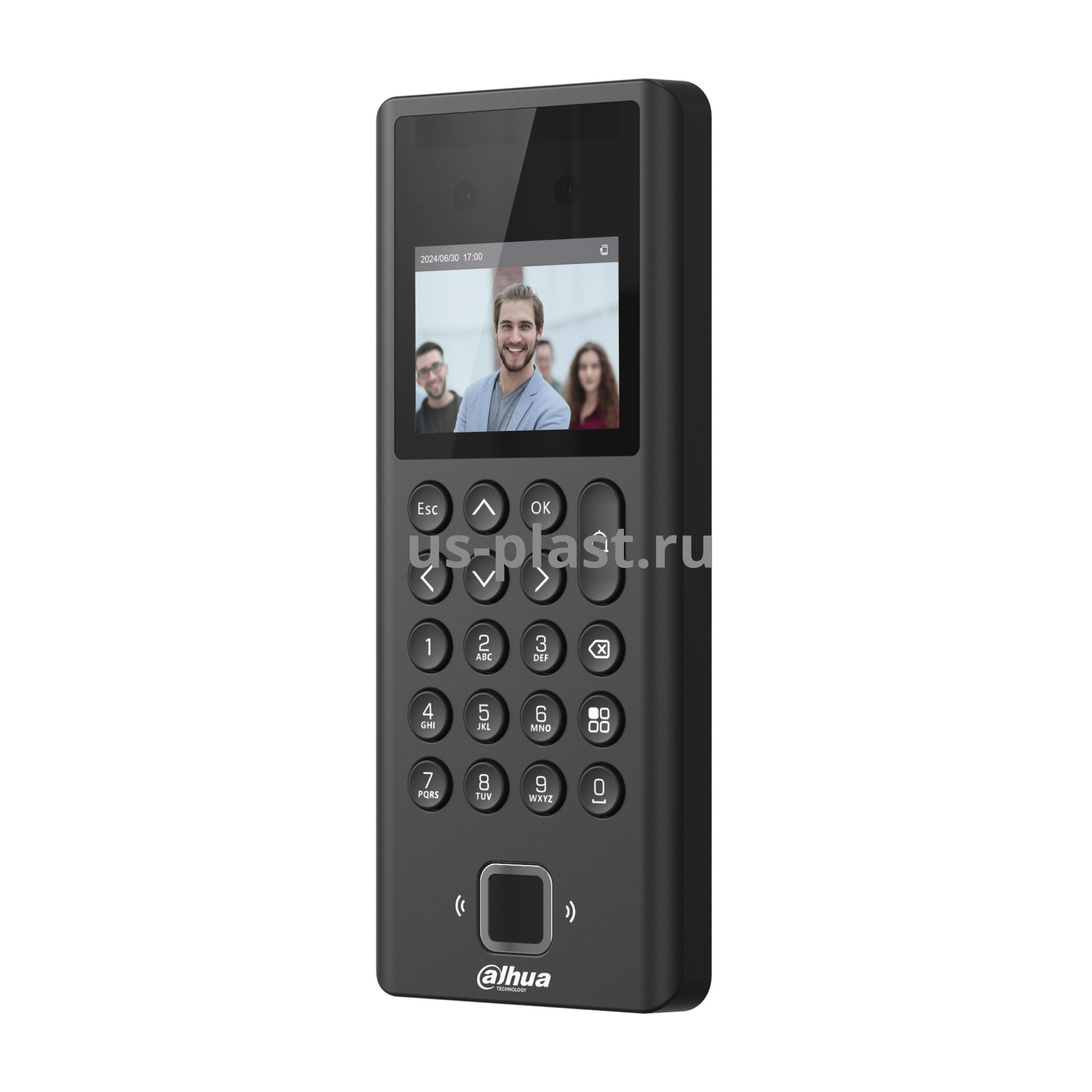 Dahua DHI-ASI3204E-W (MF) биометрический терминал с распознаванием лиц, отпечатков пальцев и карт Mifare