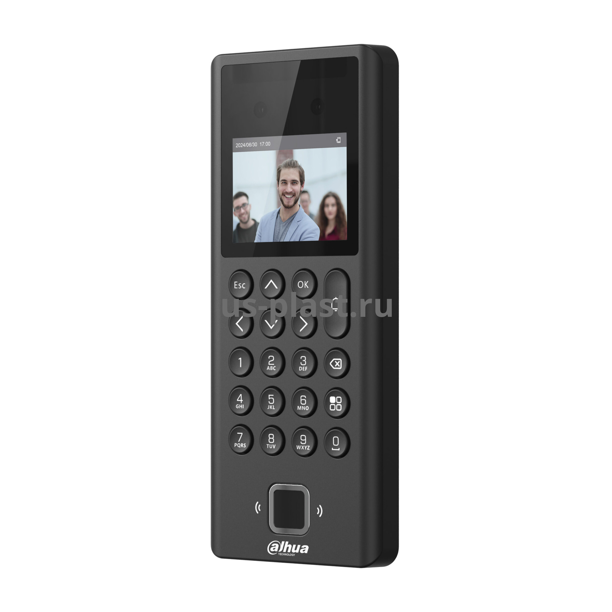 Dahua DHI-ASI3204E-W (MF) биометрический терминал с распознаванием лиц, отпечатков пальцев и карт Mifare