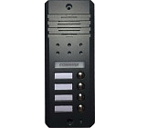 Commax DRC-4DC (Black), многоабонентская вызывная панель на 4 абонента