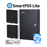 Dahua ACS-TA-2D KIT (EM/MF) комплект СКУД на 2 двери с учетом рабочего времени по картам