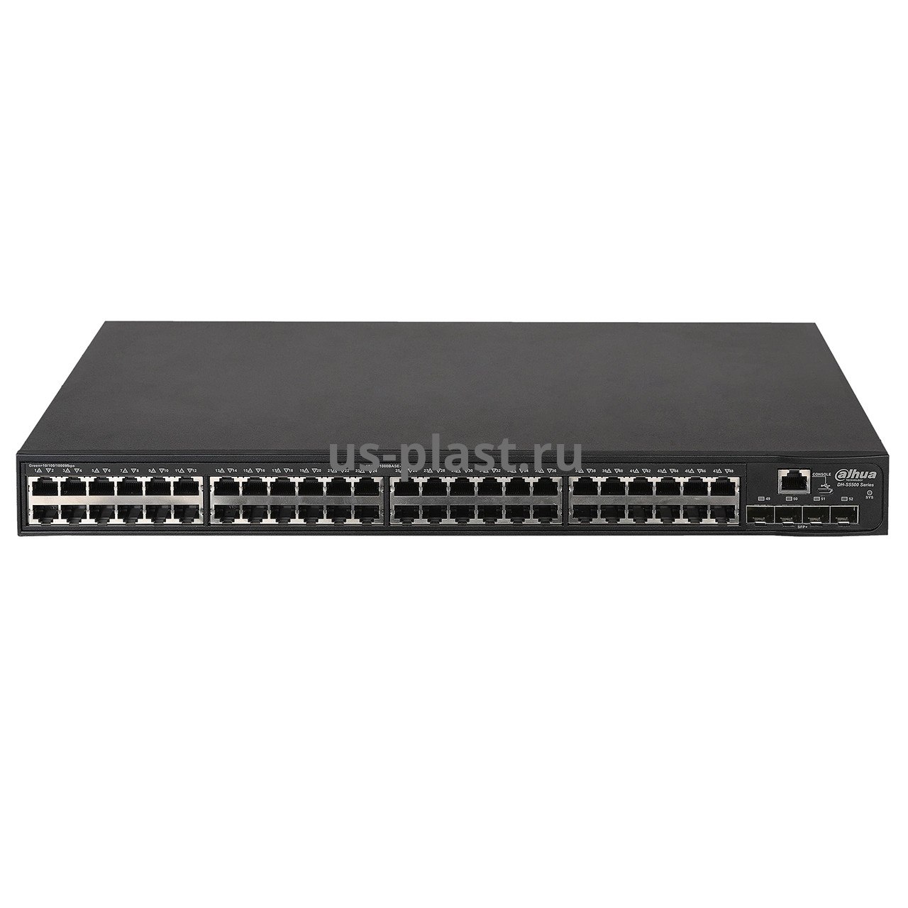 Dahua DH-S5500-48GT4XF-E, 52-портовый управляемый коммутатор без PoE. Фото N2
