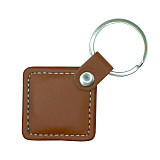 RFID брелок кожаный MIFARE Classic 1K (КОРИЧНЕВЫЙ) серия "STANDART"
