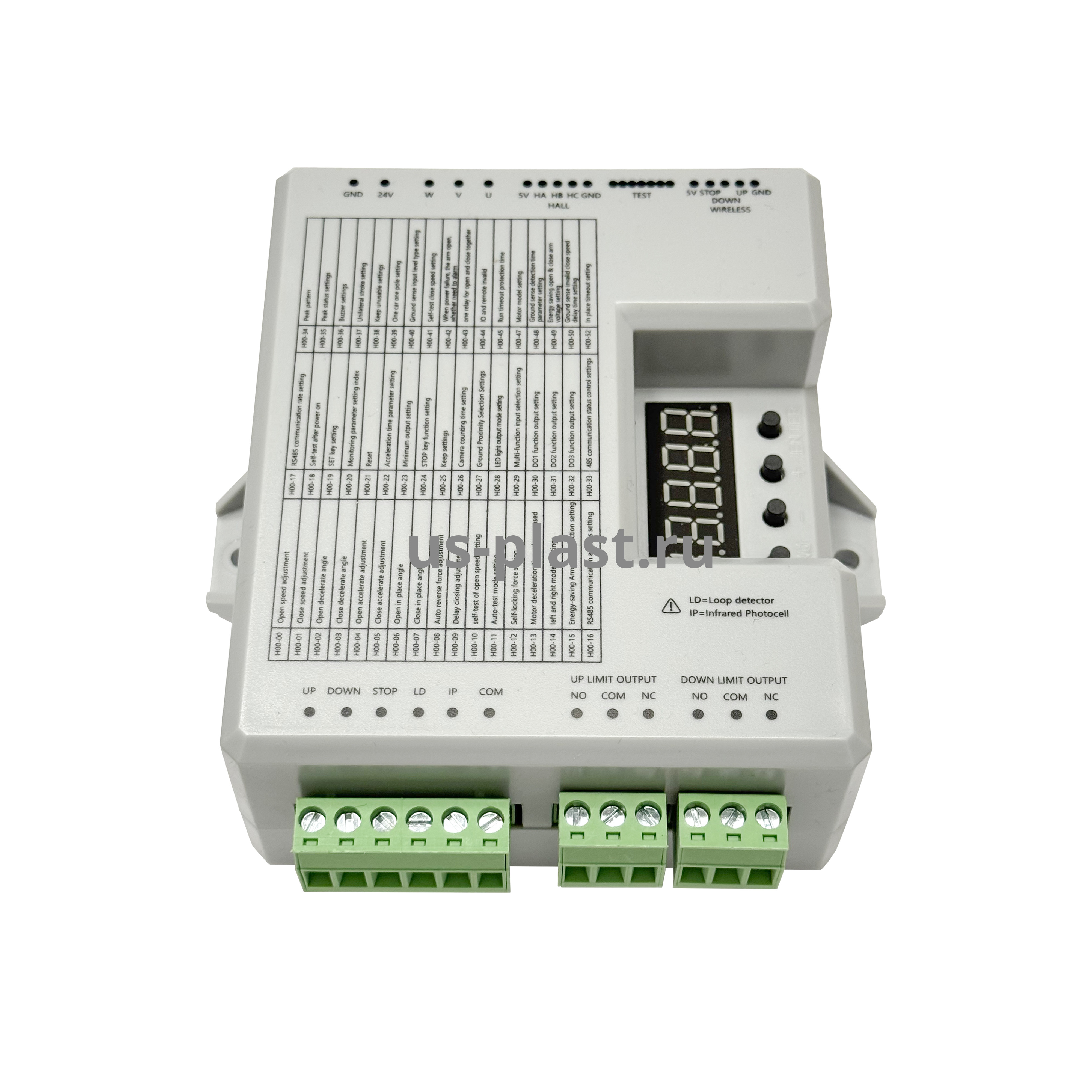 WS-Barrier DZ-2411B Control board, плата управления шлагбаумом. Фото N2