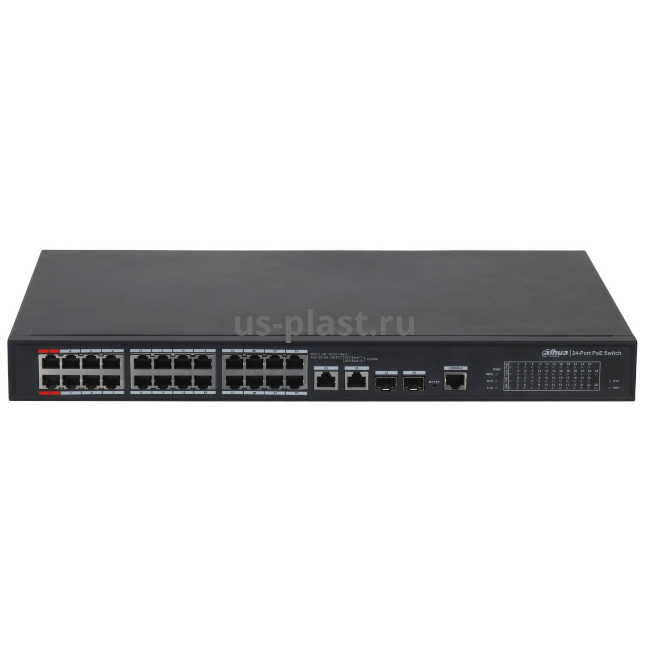 Dahua DH-PFS4226-24ET-360, управляемый коммутатор с PoE. Фото N2