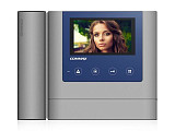 Commax CDV-43MH (Mirror Grey) 4,3" цветной CVBS видеодомофон с трубкой, серый