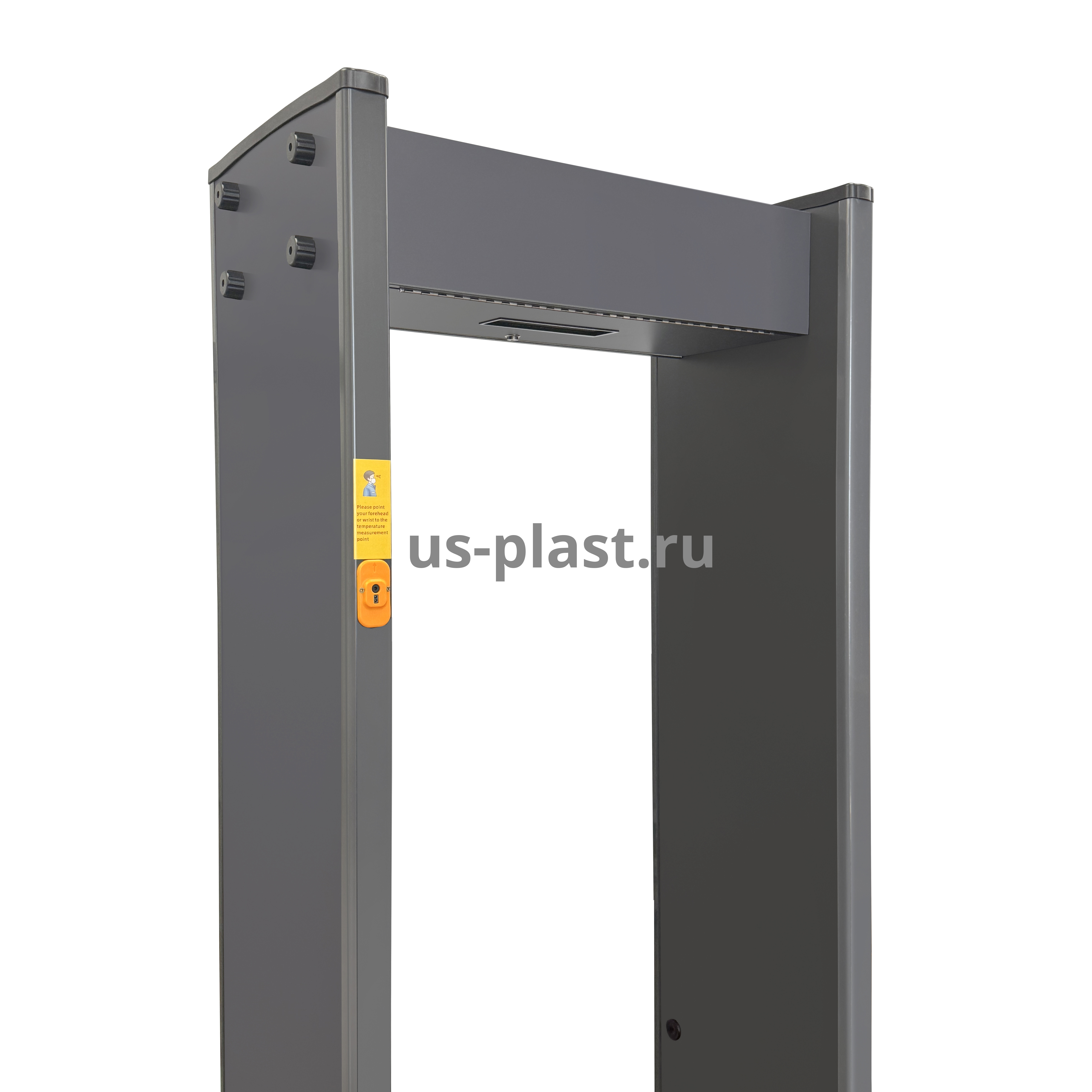 Арочный металлодетектор JT-100T (800 мм) с измерением температуры тела. Фото N4