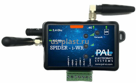 PAL-ES GSM SG304GI-WR (SPIDER I WR) GSM модуль управления шлагбаумом и воротами в Санкт-Петербурге