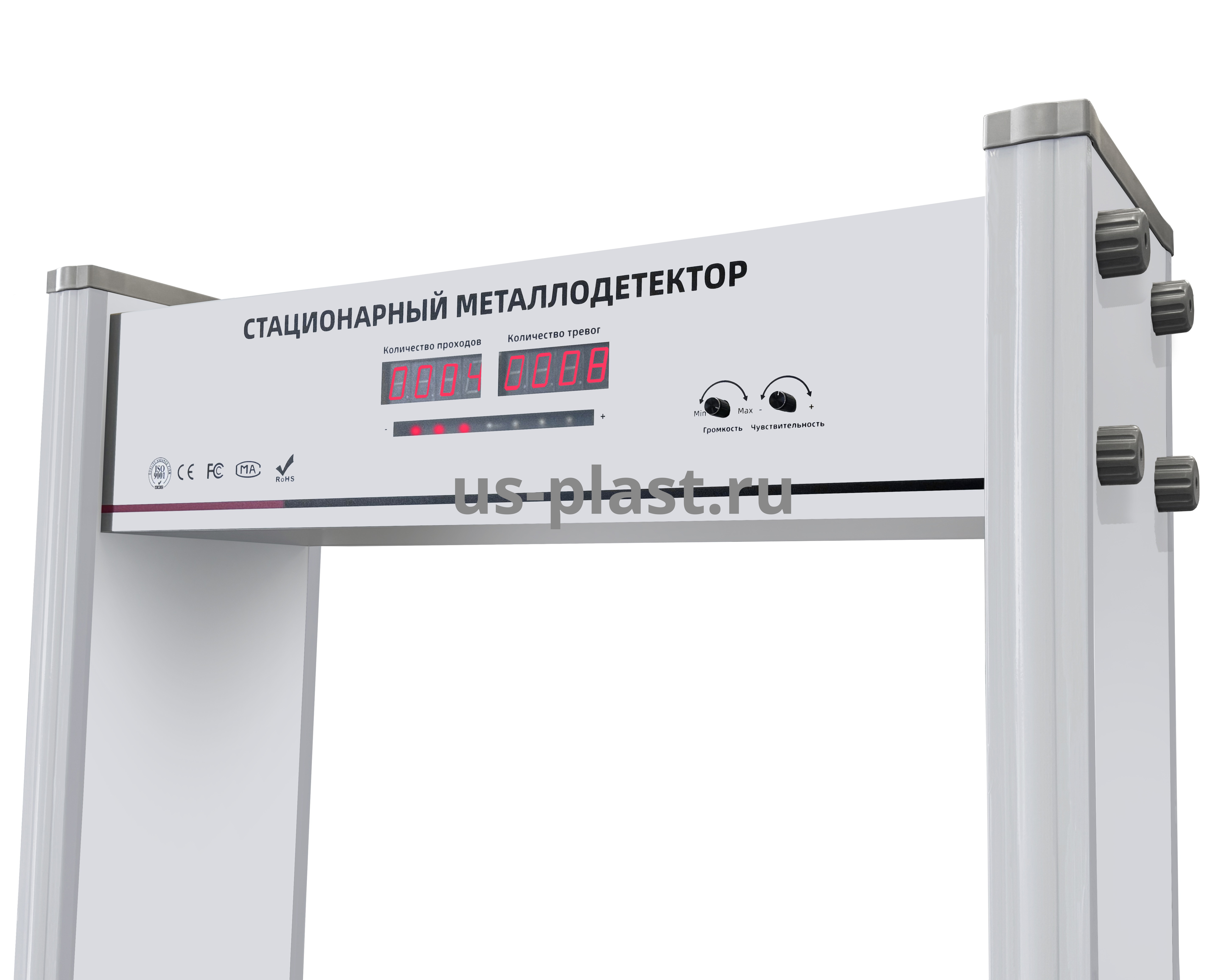 Арочный стационарный металлодетектор JT-1000 (800 мм) 1 зона детекции. Фото N6