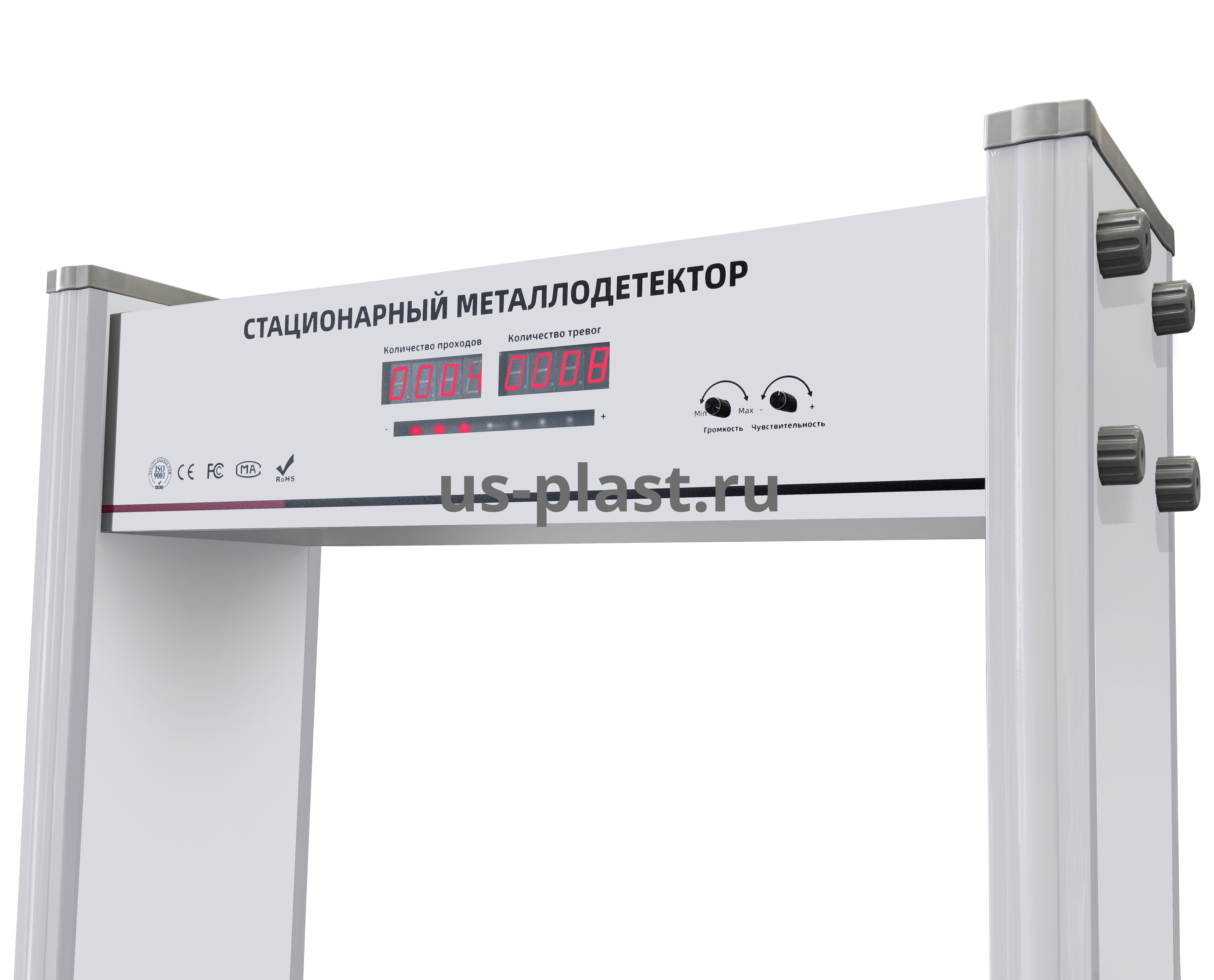 Арочный металлодетектор FORTEK JT-1000 (800 мм) 1 зона детекции. Фото N6