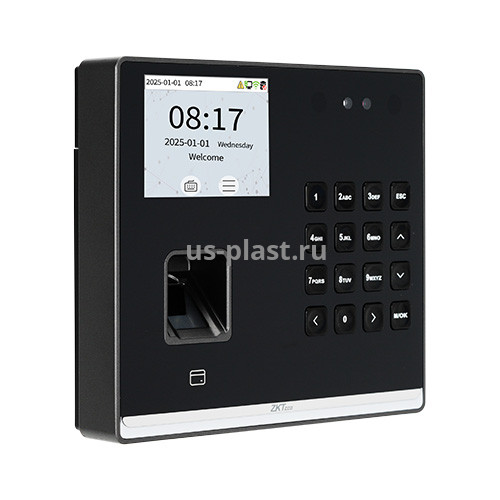 ZKTeco SenseFace M2F-LR [EM] [Wi-Fi] терминал учета рабочего времени с распознаванием лиц и отпечатков пальцев. Фото N2