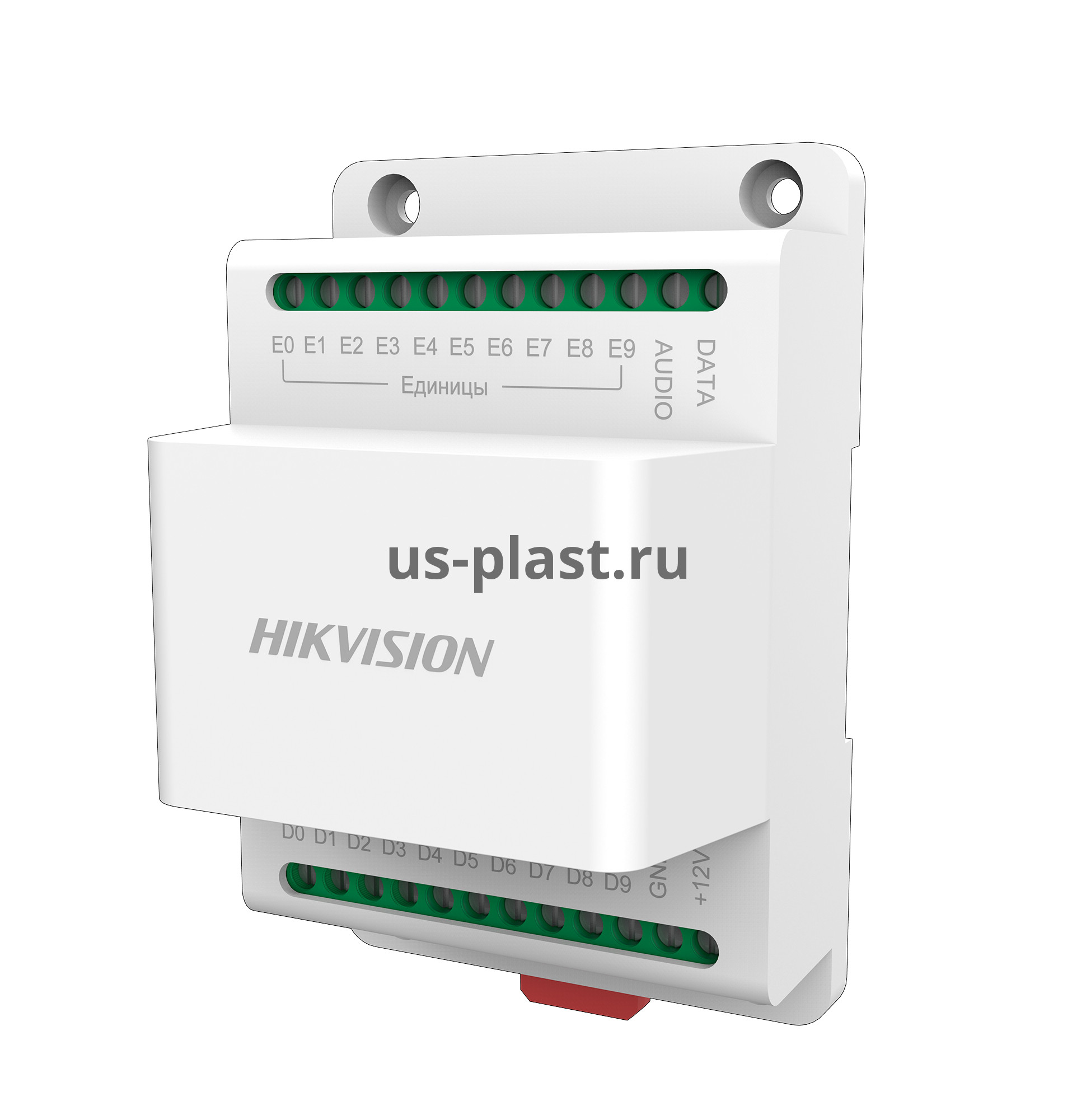 Hikvision DS-KAD20, блок сопряжения для 2-проводной аудиотрубки. Фото N2