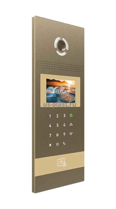 BAS-IP AA-12B Gold, многоабонентская вызывная панель IP-домофона. Фото N2
